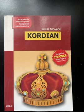 Lektura szkolna Kordian