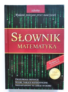 SZKOLNY SŁOWNIK MATEMATYKA GREG