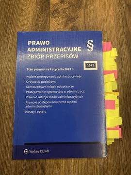 Prawo administracyjne zbiór przepisów KPA