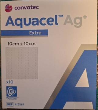 Aquacel Ag Extra 10x10 cm 