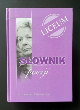 Słownik poezji Liceum A. Dzigański Zielona Sowa