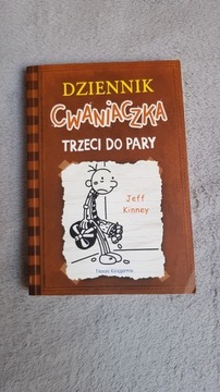 Dziennik Cwaniaczka trzeci do pary Jeff Kinney 