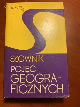 Słownik pojęć geograficznych