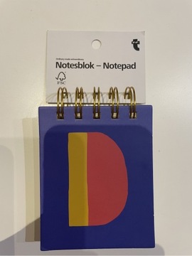 Nowy nieużywany Notesblok - notepad