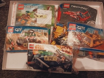 LEGO creator City spychacz star wars technic 