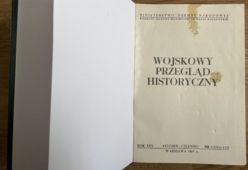 Wojskowy Przegląd Historyczny (111-112-113) 