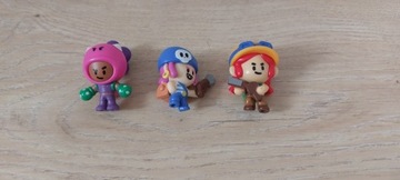 figurki brawl stars, Penny, Rosa, Jessie  