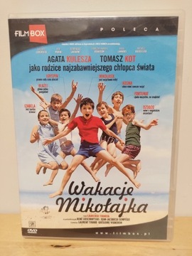 Wakacje Mikołajka film DVD 