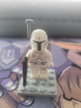 LEGO Star Wars BOBA FETT WHITE sw0631 figurka