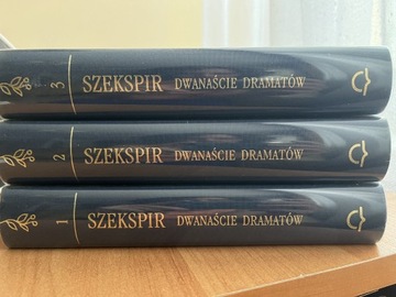 Szekspir - 12 dramatów, 3 tomy