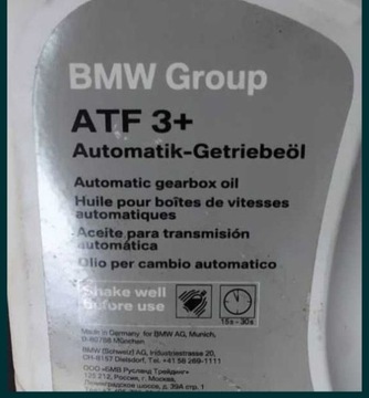 BMW olej do automatów 