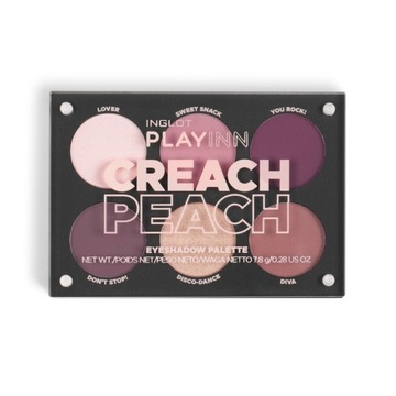 Paleta cieni do powiek INGLOT PLAYINN Creach Peach