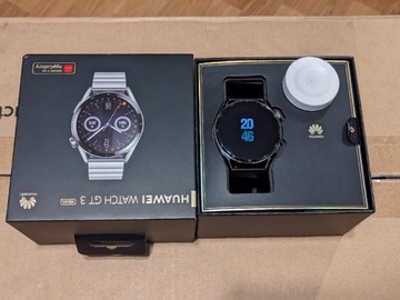 Smartwatch HUAWEI Watch GT3 elite 46mm, idealny, gwarancja 7msc