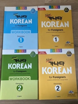 Książki do nauki j. koreańskiego dla początkującyc