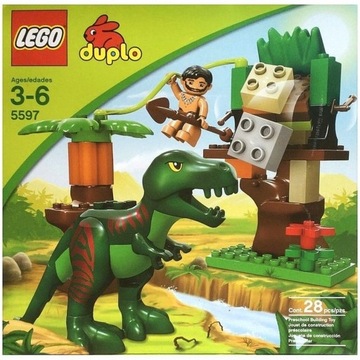 LEGO DUPLO PUŁAPKA NA DINOZAURY - NUMER 5597