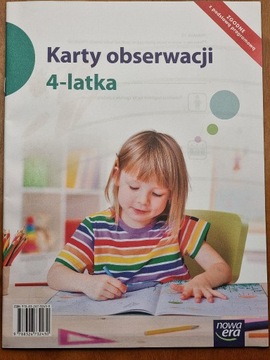 Karty obserwacji 4-latka Praca zbiorowa Nowa Era