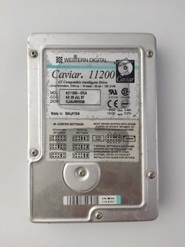 WD Caviar 11200 1281,9 MB ATA dysk twardy retro