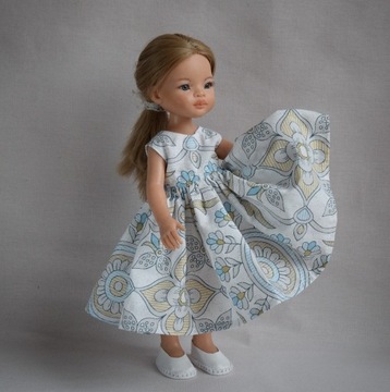Ubranko sukienka dla lalki typu Paola Reina 32 cm