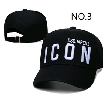 ICON DSQUARED2 unisex czapka z daszkiem wyprzedaż 