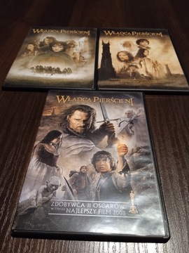 Władca Pierścieni: TRYLOGIA DVD PL