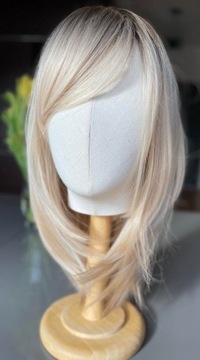 Peruka Blond  Ombre, długość 49 cm 