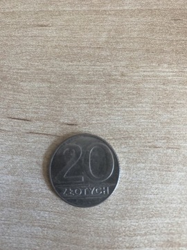 moneta kolekcjonerska 20zł 1990r