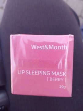 Maska do ust na noc lip sleeping maska Berry