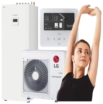 POMPA CIEPŁA LG THERMA V SPLIT 5,5kW ZASOBNIK 200L