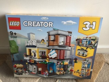 LEGO 31097 Creator Sklep zoologiczny i kawiarenka