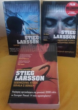 Stieg Larsson Trylogia Millennium 