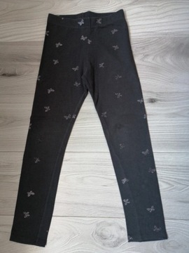 legginsy lekko ocieplane H&M,dziewczynka, r. 134