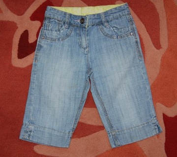 NEXT - Krótkie spodenki jeansowe cienkie 110