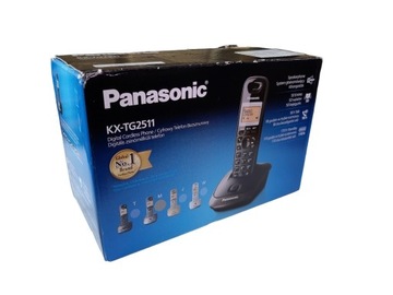 Telefon Bezprzewodowy Panasonic KX-TG2511 srebrny