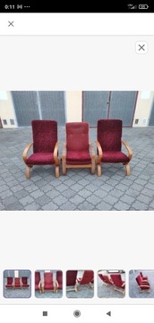 Krzesło krzesła 3 szt, wygodne i komfortowe