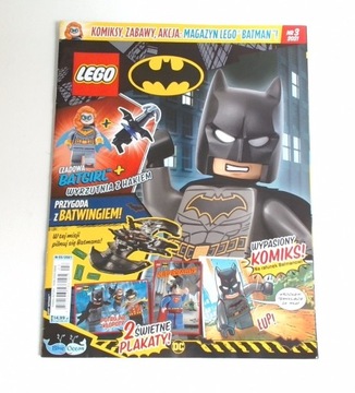 Lego Batman - Komiks+2 Plakaty + Łamigłówki