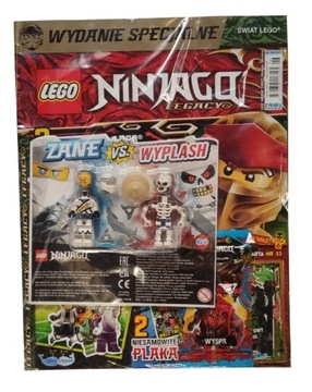 Magazyn Czasopismo LEGO Ninjago Legacy- 06/2021 - Zane vs. Wyplash [112114]