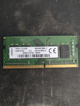 Kingston 8GB DDR4 SODIMM 2400mhz | MSI24D4S7S8MB