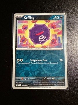 Karta Pokemon Koffing 109/165 Reverse MEW 151