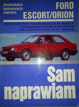 Książka Sam naprawiam Ford Escort/Orion