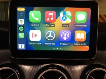 Aktywacja Apple Car Play Android Auto Mercedes