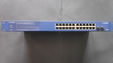 Netgear GS724TP 24xGigabit POE 2xSFP Zarządzalny