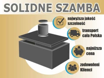 Szambo szamba betonowe zbiorniki na deszczówkę 