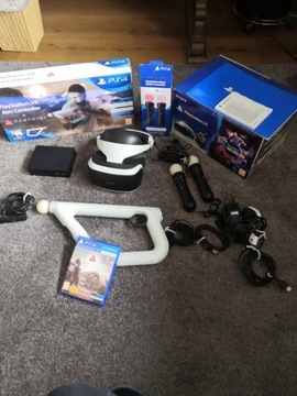 PlayStation 4 VR CUH-ZVR2 z kamerą Sony 3DVR AIM