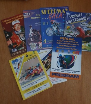 Programy zawodów Speedway 1994/1995/1998/1999/2000