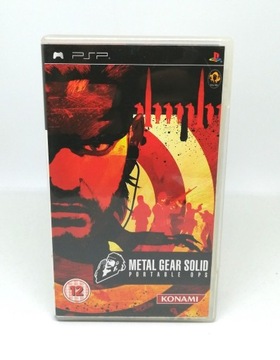 Metal Gear Solid Portable OPS / PSP / 3xA / ideał