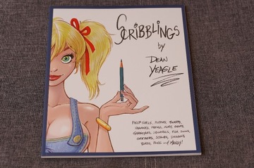 SCRIBBLINGS 1 Dean Yeagle Sketchbook ARTBOOK