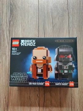 LEGO 40547 BrickHeadz - Obi-Wan i Darth Vader