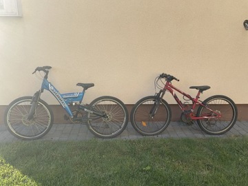 2 rowery dziecięce