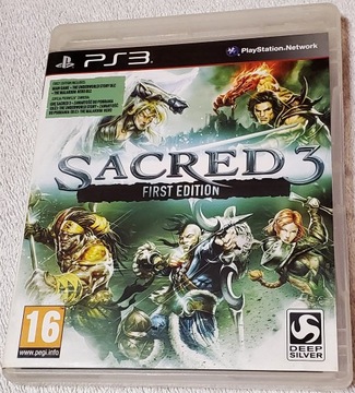 GRA PS3 SACRED 3 FIRST EDITION PLAYSTATION 3