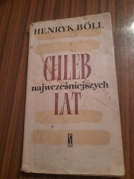 Chleb najwcześniejszych lat H. Boll